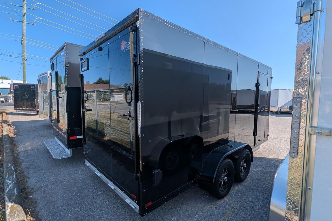 2025 Canadian Trailer Company 7x16 V-Nose Cargo Trailer Aluminum Tandem Axle