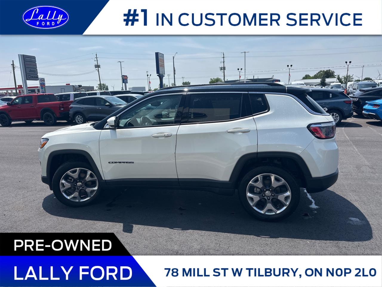 2021 Jeep Compass Limited 4WD, Local Trade, Low Km’s! Photo