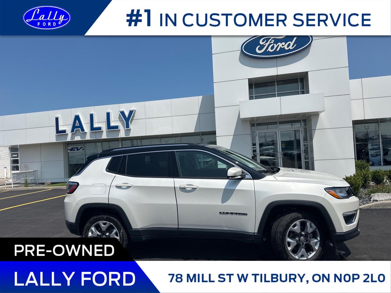 2021 Jeep Compass Limited 4WD, Local Trade, Low Km’s! Photo