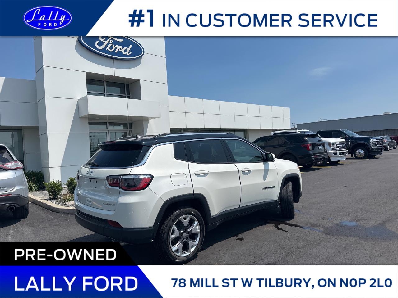 2021 Jeep Compass Limited 4WD, Local Trade, Low Km’s! Photo