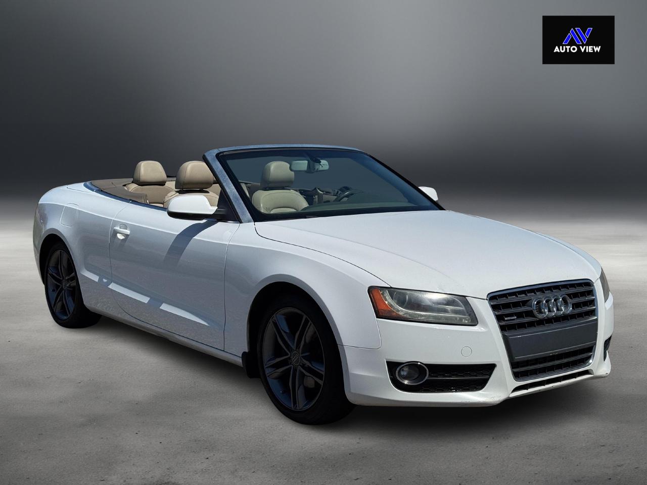 2010 Audi A5 CABRIOLET **CLEAN CARFAX**WELL SERVICED** - Photo #3