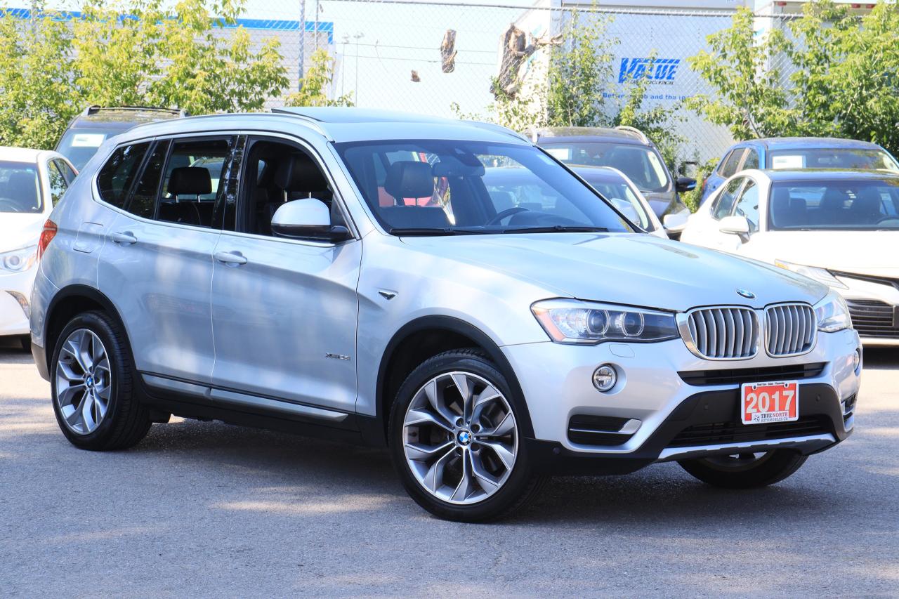 2017 BMW X3 xDrive28i | Leather | Pano Roof | Nav | Cam | HUD Photo3