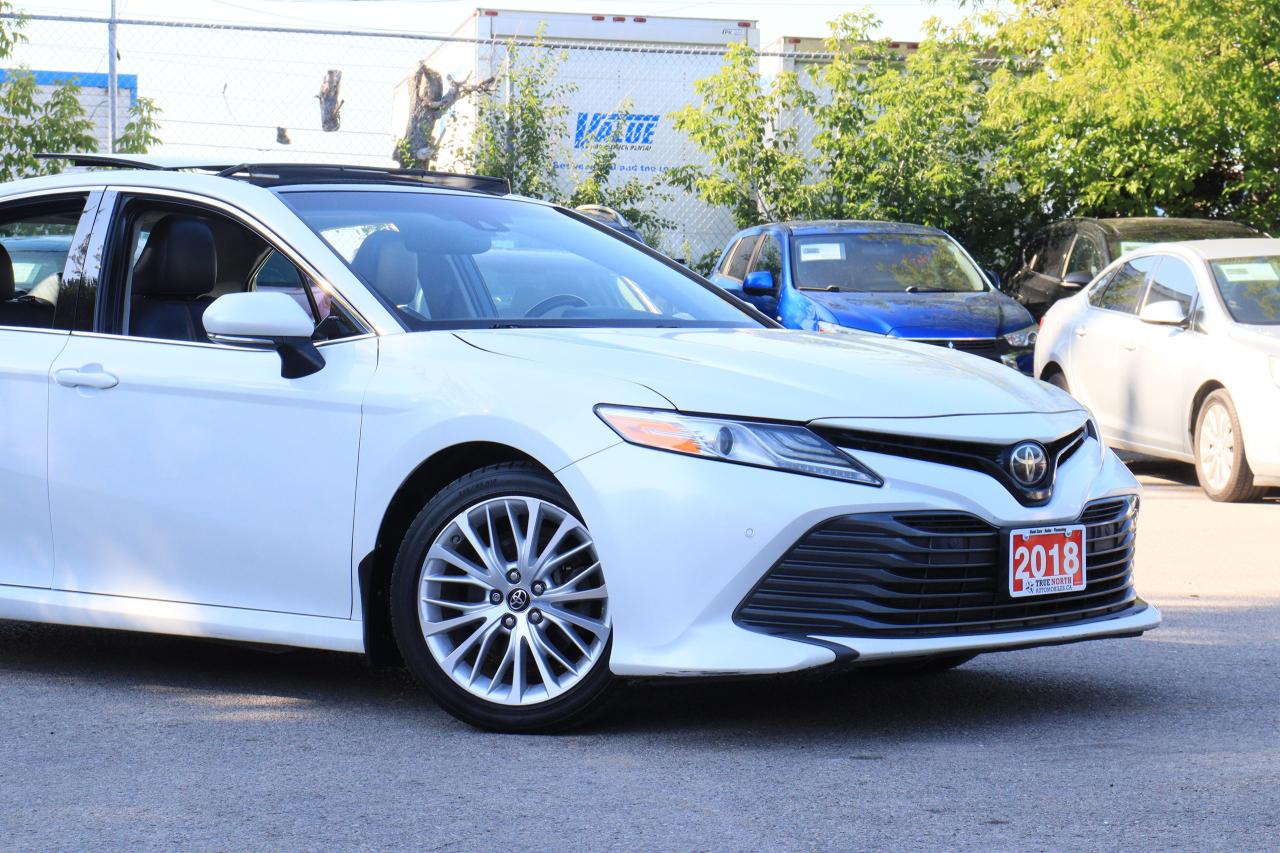 2018 Toyota Camry XLE | Leather | Pano Roof | Cam | CarPlay | BSM++ Photo50