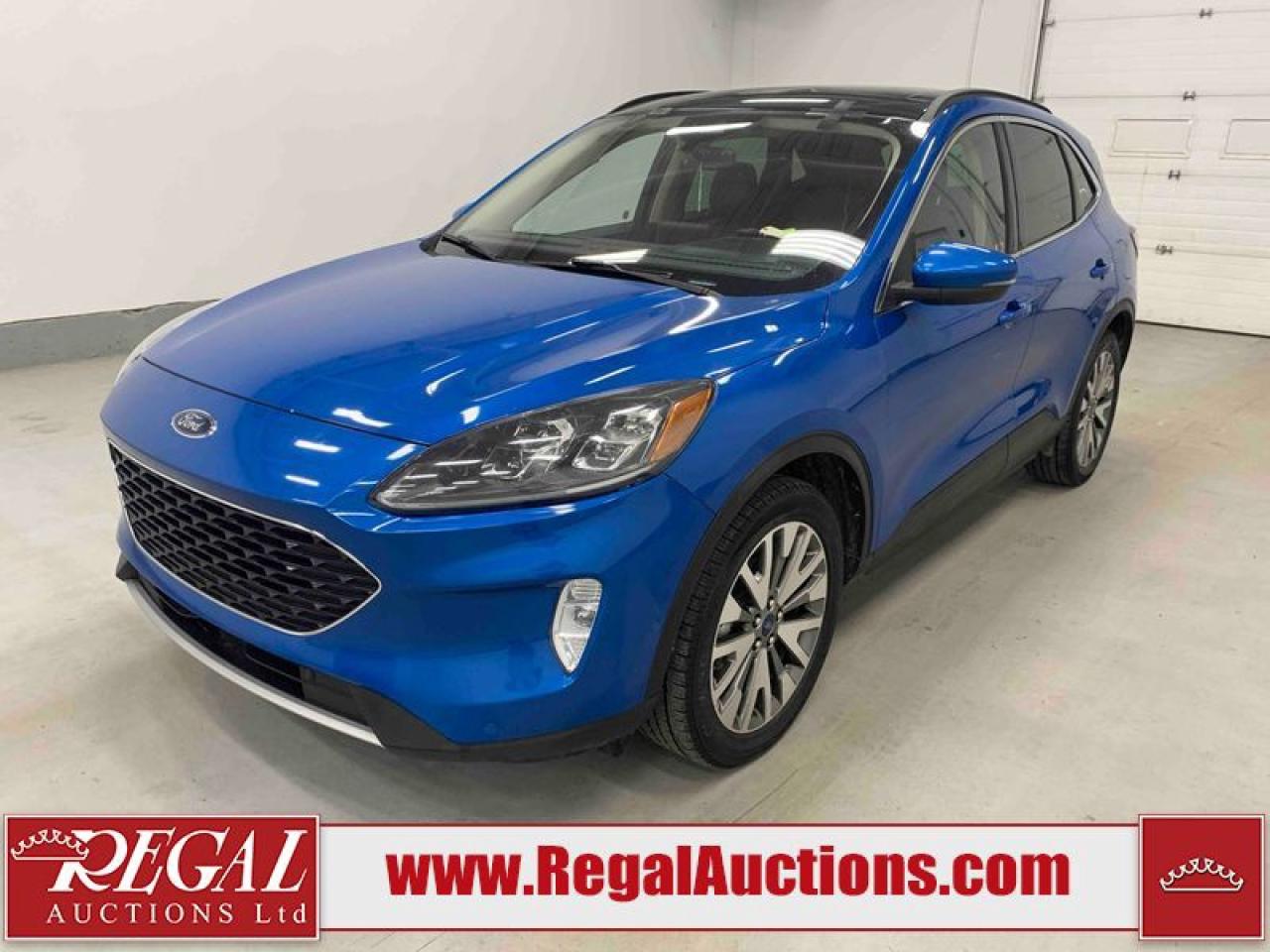 Used 2020 Ford Escape Titanium Hybrid for sale in Calgary, AB