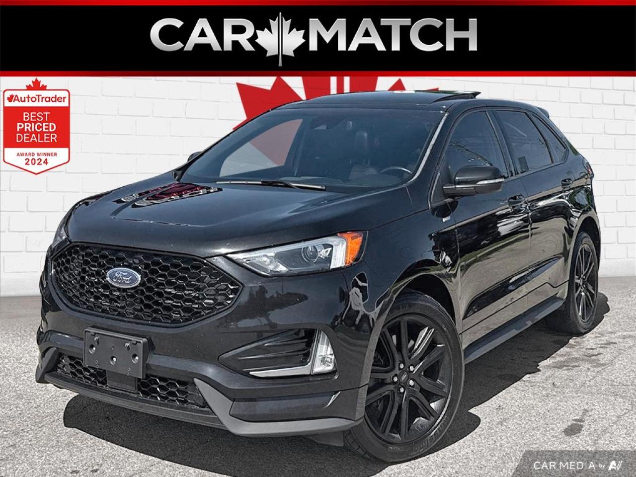Used 2020 Ford Edge ST LINE/ NO ACCIDENTS / NAV / ROOF / LEATHER / AWD for sale in Cambridge, ON