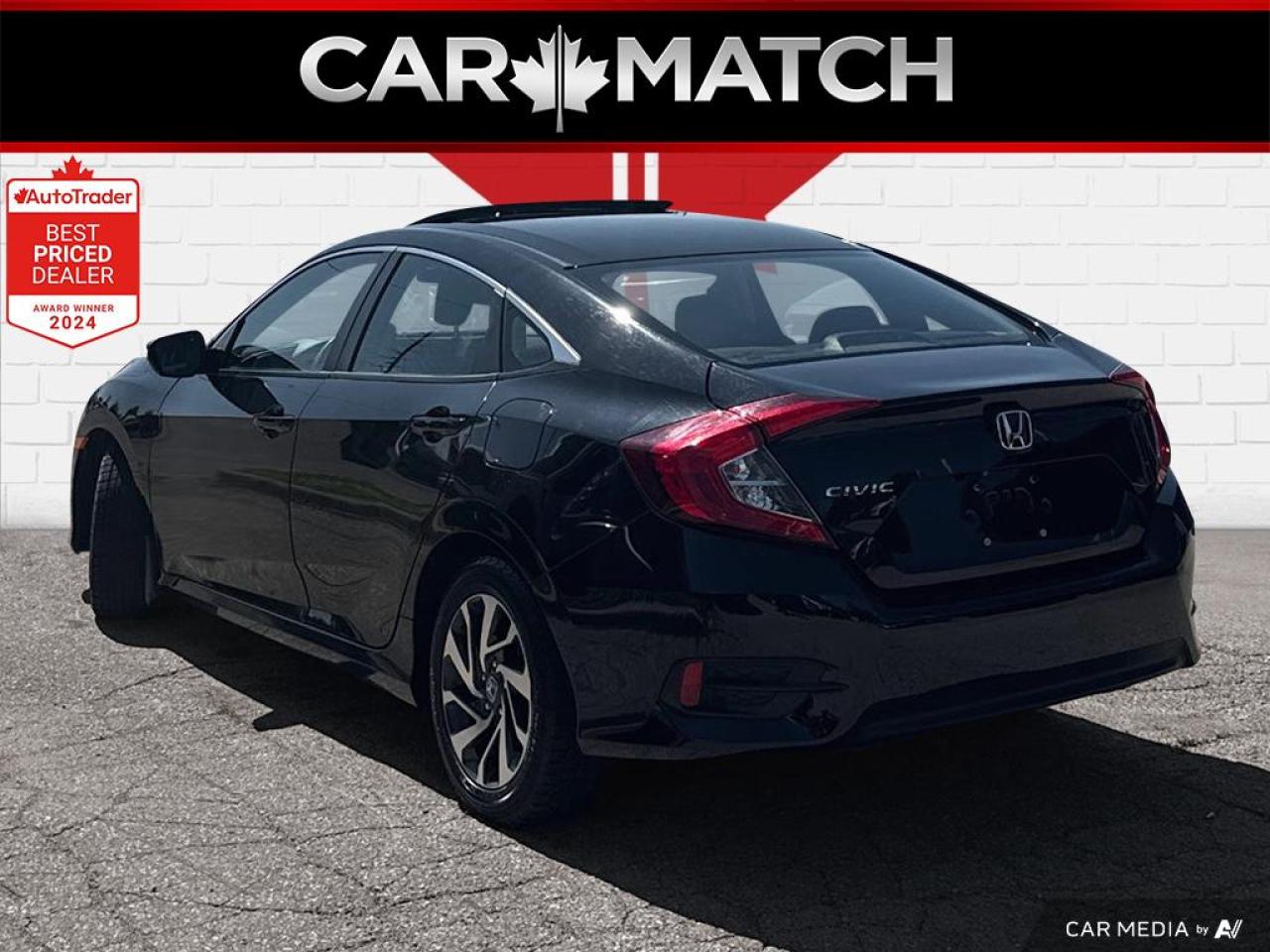 2018 Honda Civic EX / NO ACCIDENTS / ROOF / LANE ASSIST / HTD SEATS - Photo #4