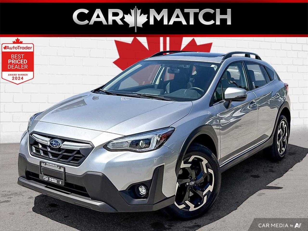 Used 2021 Subaru Crosstrek LIMITED / NAV / LEATHER / ROOF / BLUETOOTH / AUTO for sale in Cambridge, ON