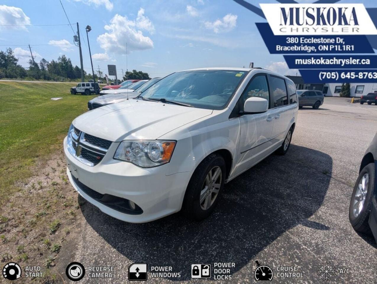 Used 2017 Dodge Grand Caravan Crew for sale in Bracebridge, ON