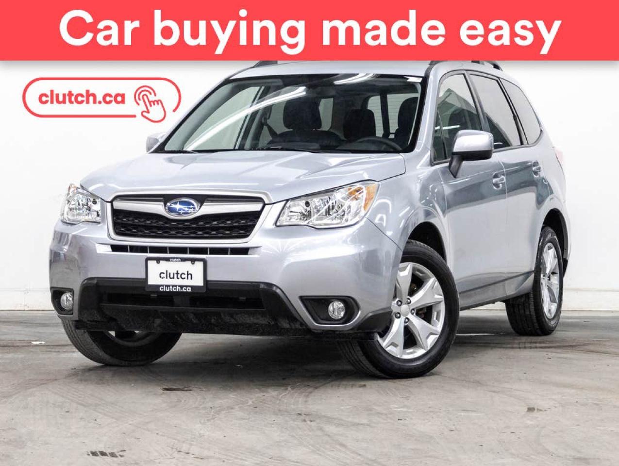 Used 2016 Subaru Forester 2.5i Convenience AWD w/ Heated Front Seats, Rearview Cam, Cruise Control for sale in Toronto, ON