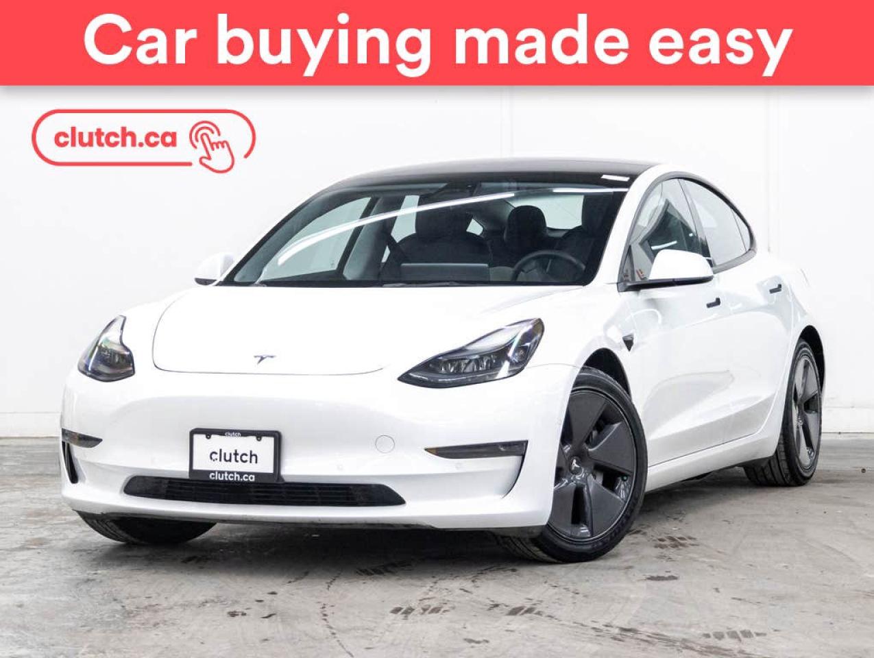 Used 2021 Tesla Model 3 Standard Range Plus w/ Heated Steering Wheel, Nav, Heated Front Seats for sale in Toronto, ON