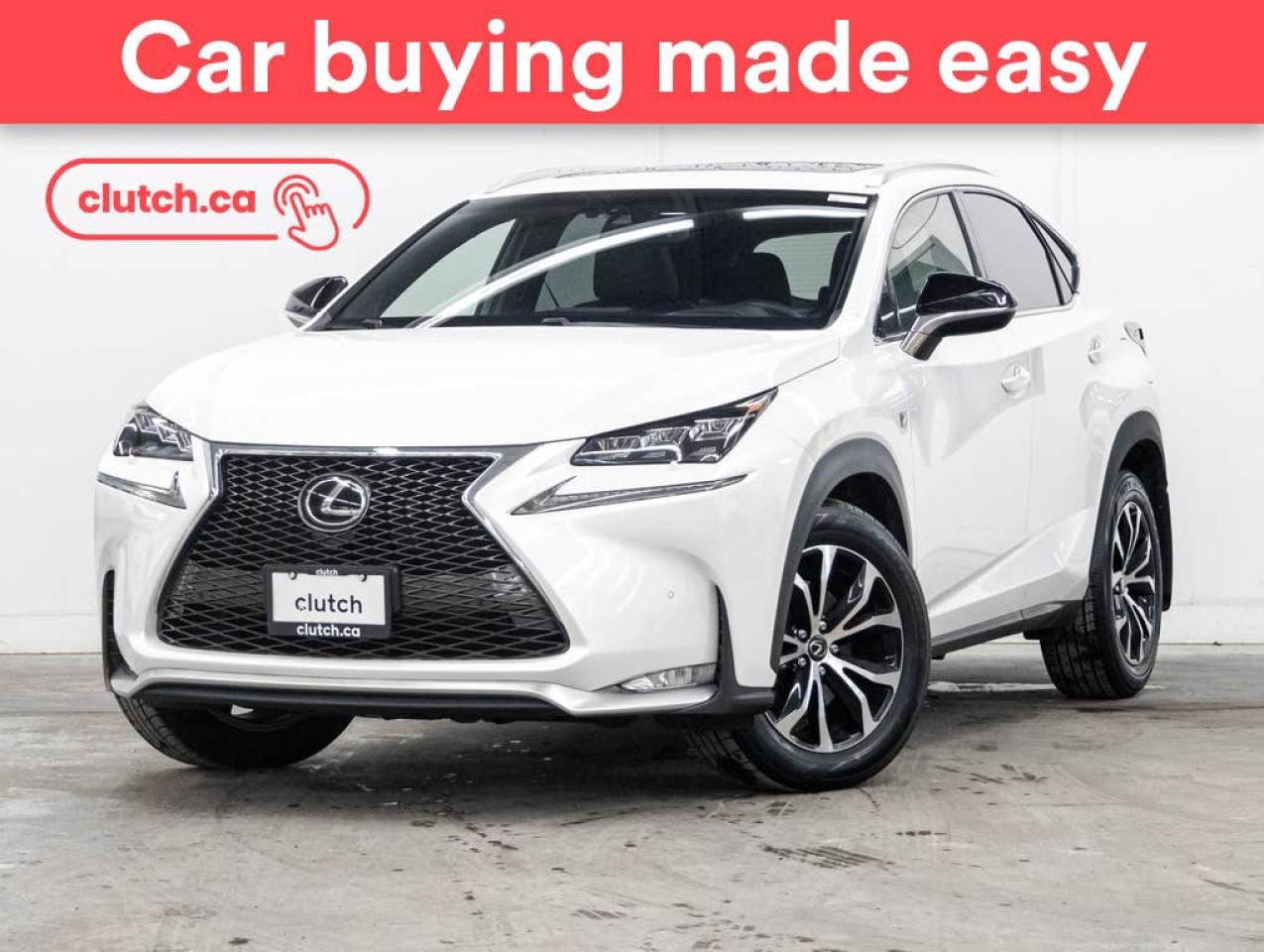 Used 2015 Lexus NX 200t AWD w/ Power Moonroof, Nav, Heated Steering Wheel for sale in Toronto, ON