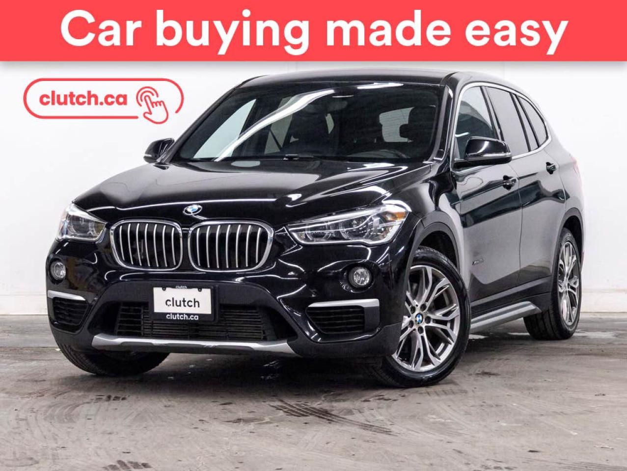 Used 2018 BMW X1 xDrive28i AWD w/ Dual Zone Climate Control, Power Folding Exterior Mirrors, Bluetooth for sale in Toronto, ON