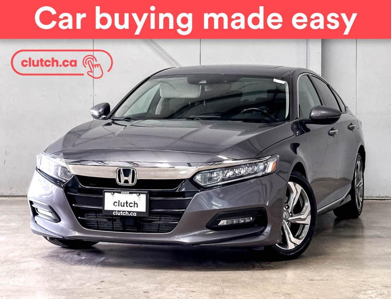 Used 2018 Honda Accord EX-L w/ Apple CarPlay, Heated Front Seats, Rearview Cam for sale in Toronto, ON