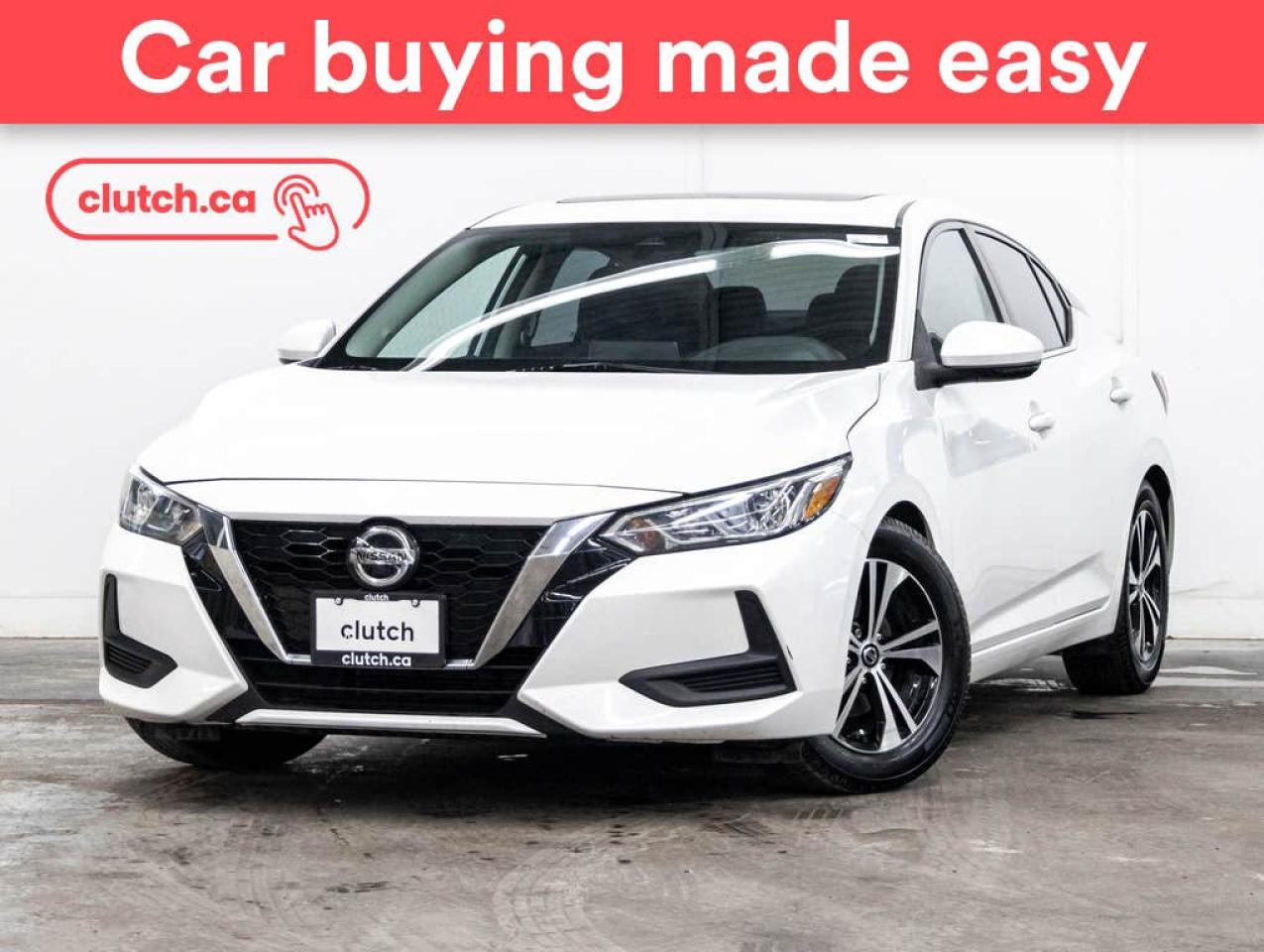 Used 2021 Nissan Sentra SV w/ SV Moonroof Pkg w/ Apple CarPlay & Android Auto, Cruise Control, Bluetooth for sale in Toronto, ON