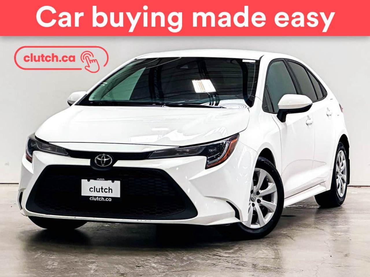 Used 2020 Toyota Corolla LE w/ Apple CarPlay, Heated Front Seats, Rearview Cam for sale in Toronto, ON