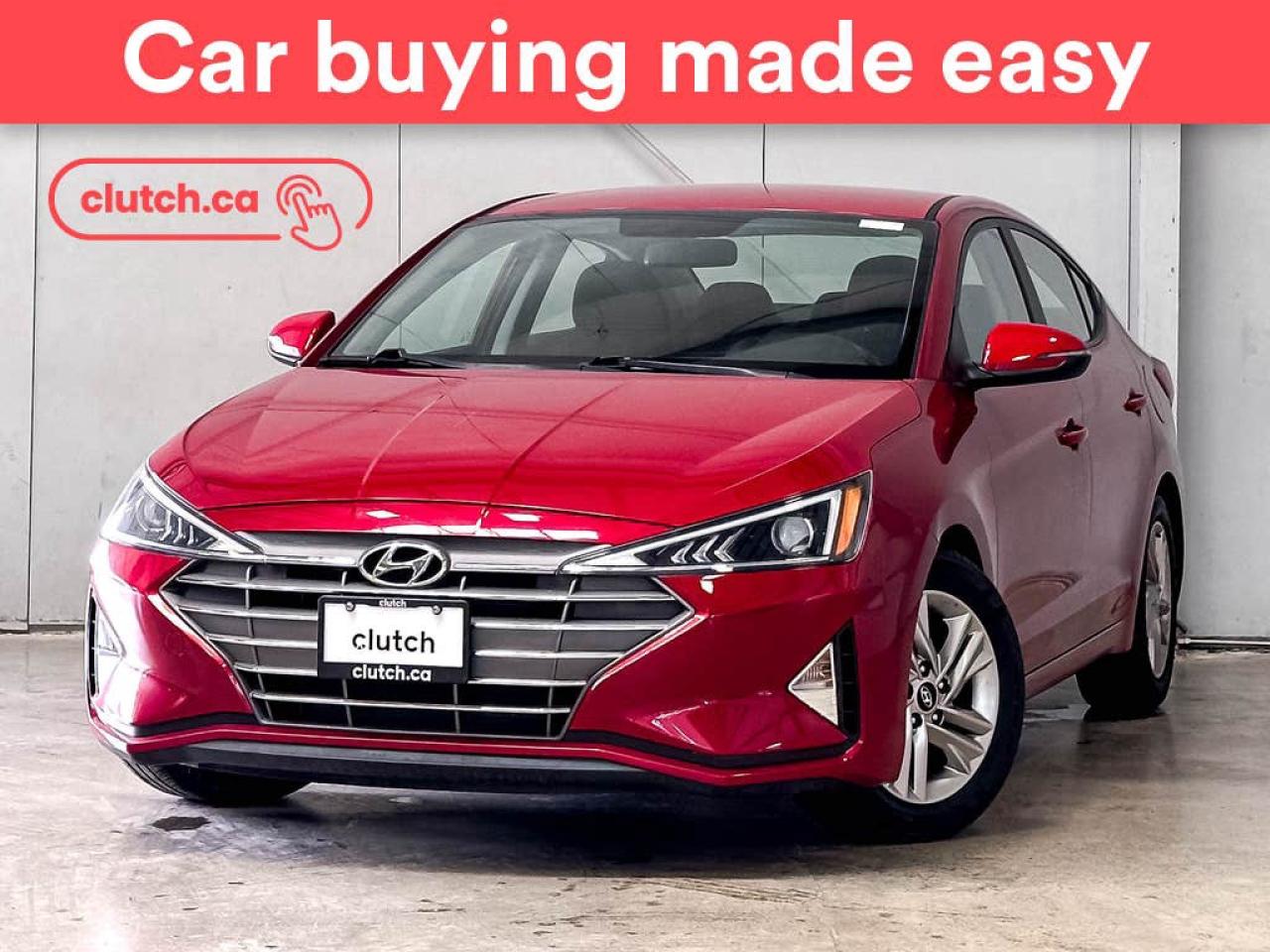 Used 2020 Hyundai Elantra Preferred w/ Apple CarPlay, Heated Front Seats, Rearview Cam for sale in Toronto, ON