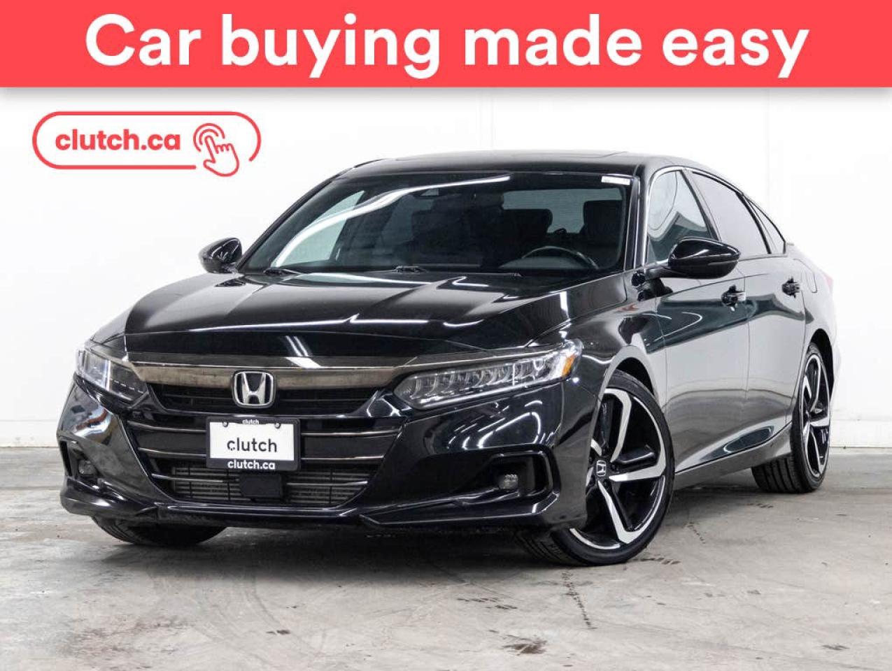 Used 2022 Honda Accord Sport w/ Apple CarPlay & Android Auto, Power Moonroof, Heated Steering Wheel for sale in Toronto, ON