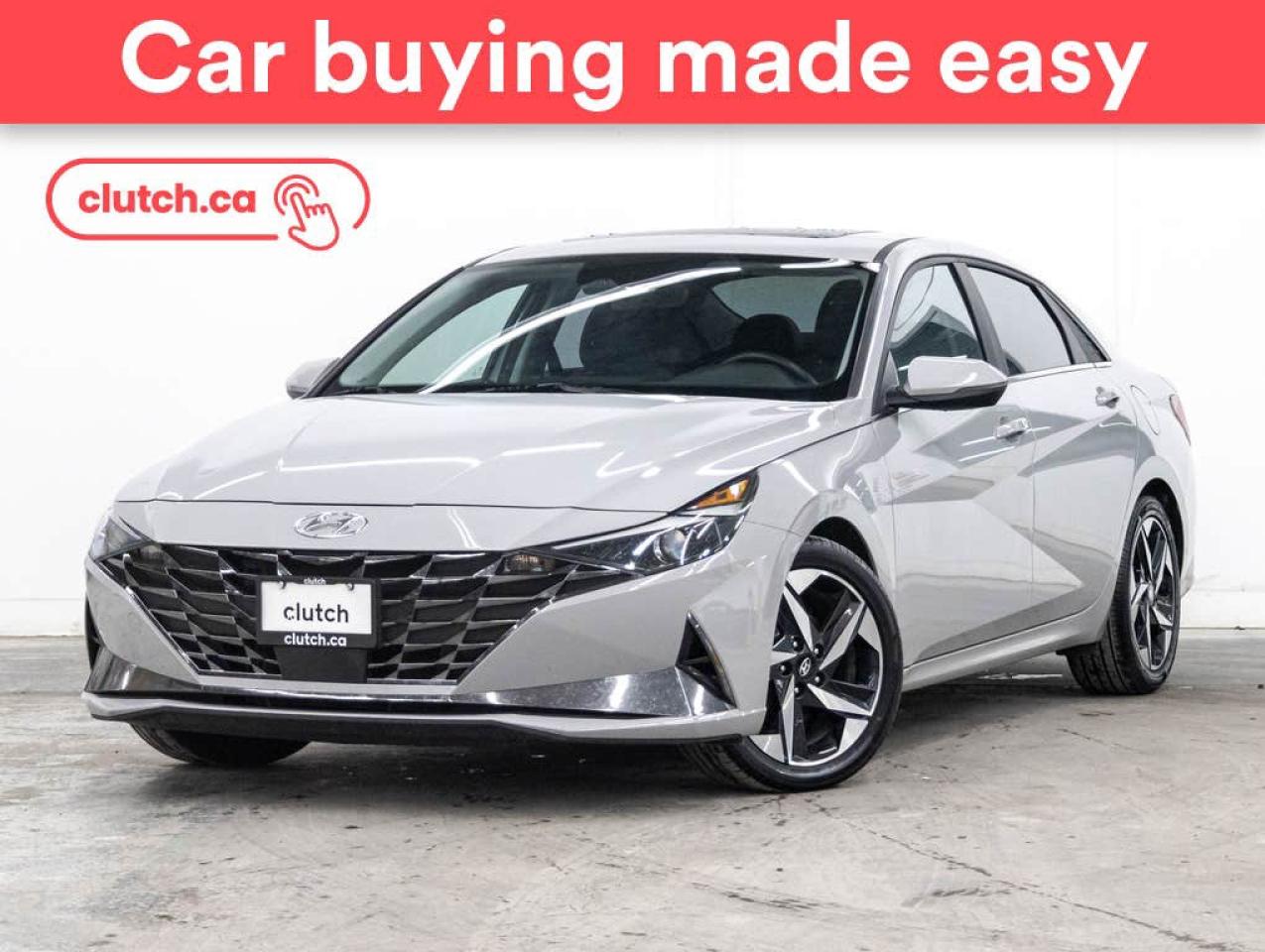 Used 2023 Hyundai Elantra Luxury w/ Hybrid Pkg w/Apple CarPlay & Android Auto, Heated Front Seats, Backup Cam for sale in Toronto, ON