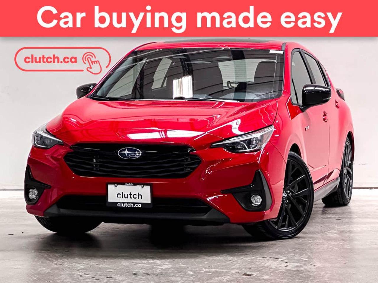 Used 2024 Subaru Impreza RS AWD w/ EyeSight w/ Apple CarPlay, Heated Front Seats, Rearview Cam for sale in Toronto, ON