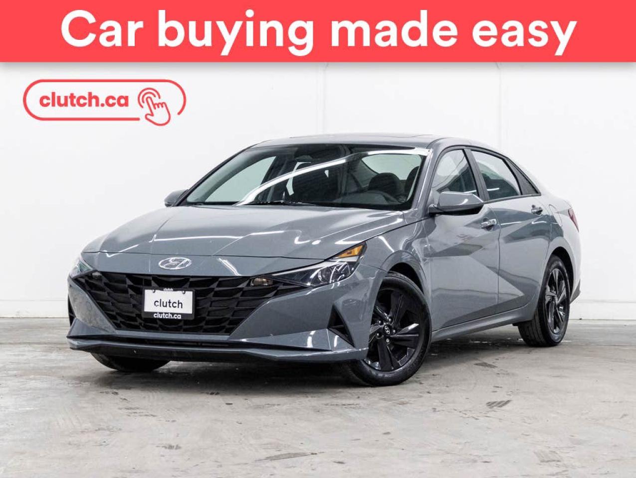 Used 2022 Hyundai Elantra Preferred w/ Sun & Tech Pkg w/Apple CarPlay & Android Auto, Heated Front Seats, Backup Cam for sale in Toronto, ON