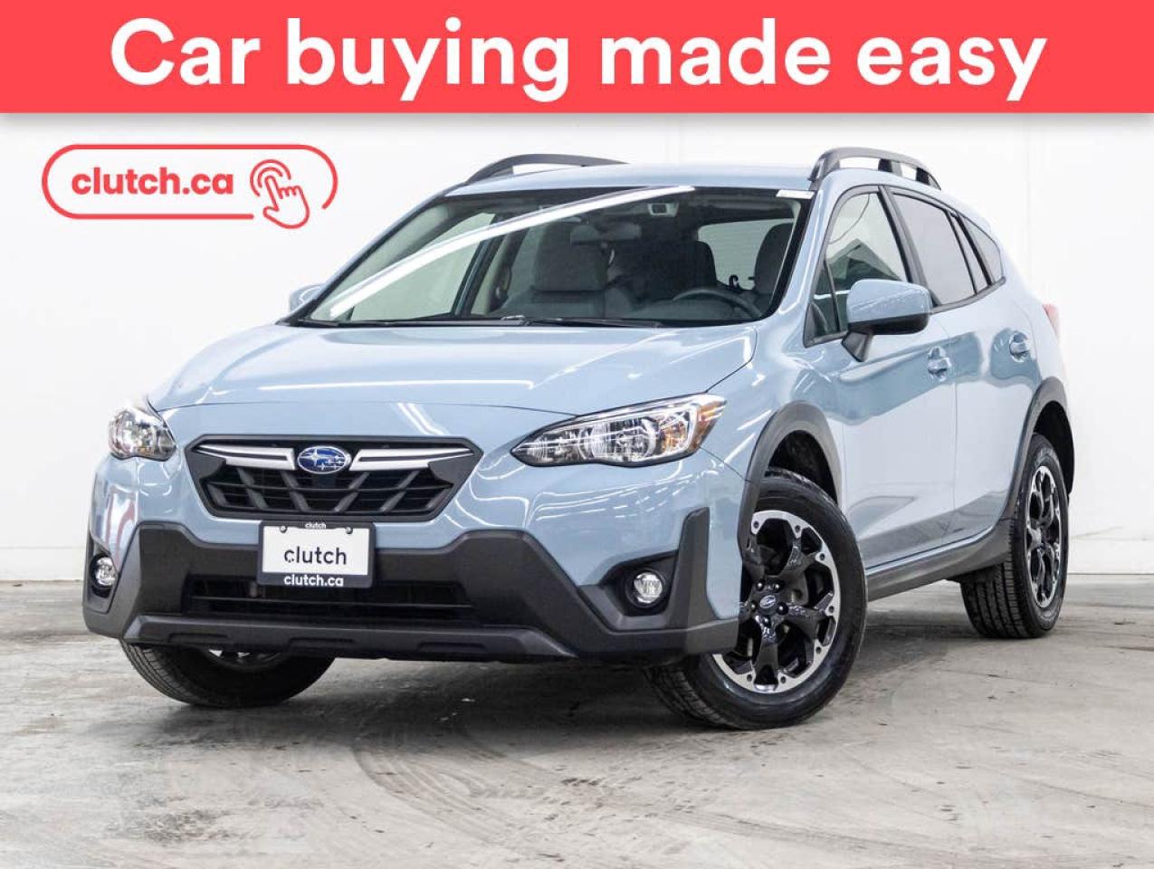 Used 2021 Subaru XV Crosstrek Touring AWD w/ Eyesight Pkg w/ Apple CarPlay & Android Auto, Heated Steering Wheel, Rearview Cam for sale in Toronto, ON