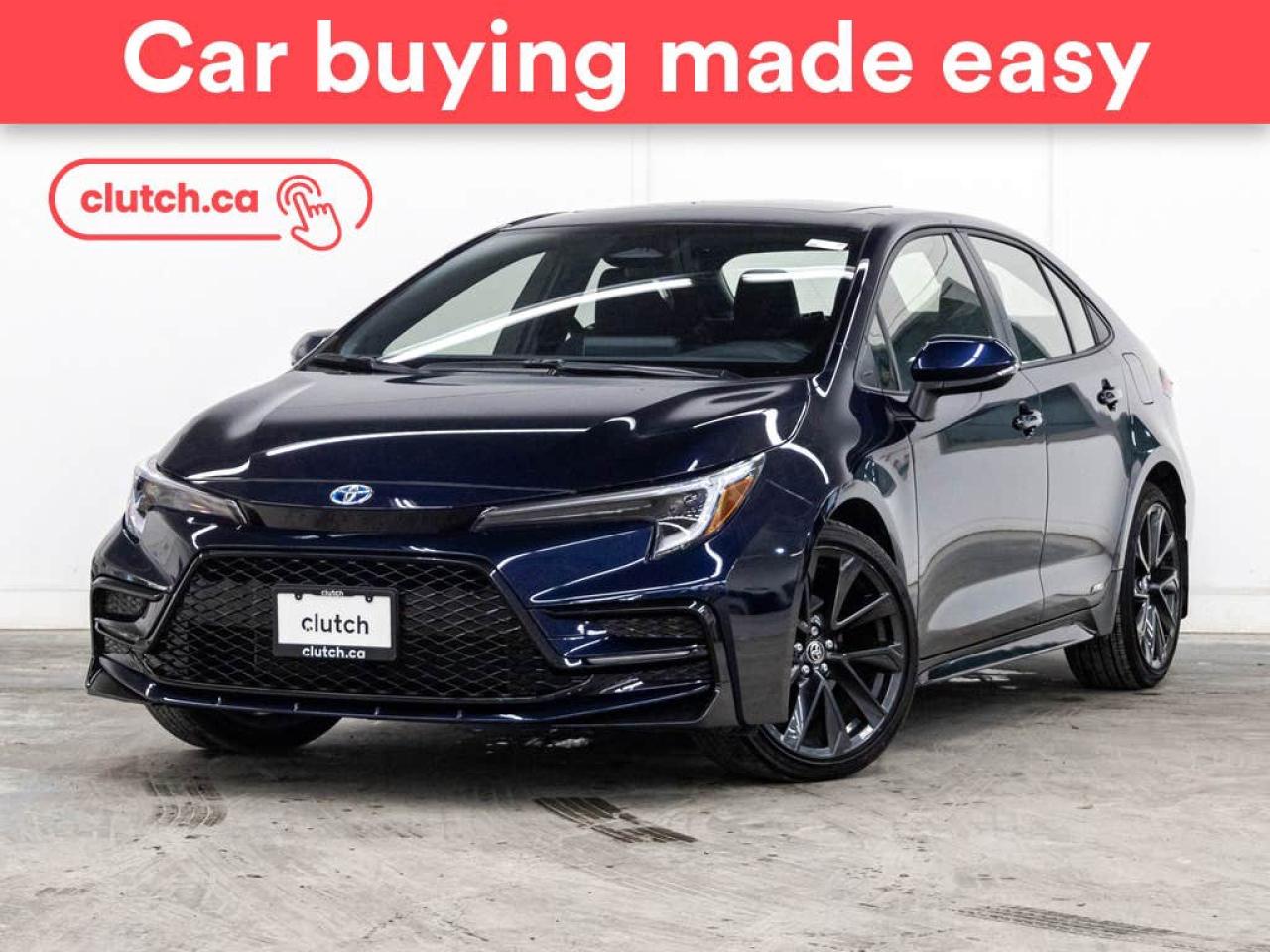 Used 2025 Toyota Corolla Hybrid SE AWD w/ Apple CarPlay & Android Auto, Heated Front Seats, Backup Cam for sale in Toronto, ON