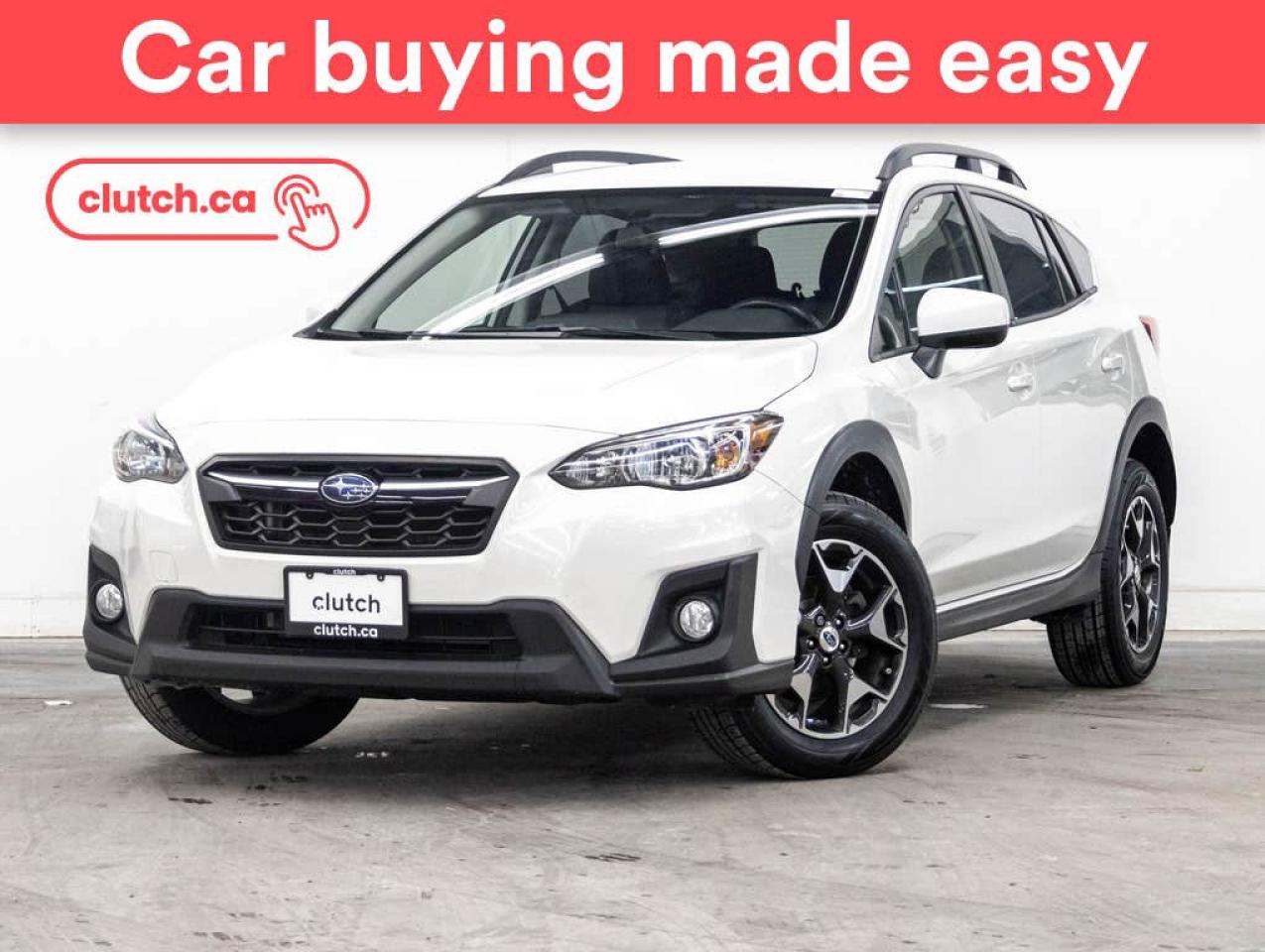 Used 2018 Subaru XV Crosstrek Touring AWD w/ Apple CarPlay & Android Auto, Heated Front Seats, Rearview Cam for sale in Toronto, ON