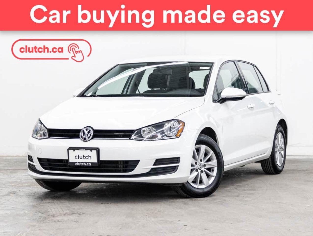 Used 2015 Volkswagen Golf Trendline w/ Front Heated Seats, Climate Control, 12V Outlet for sale in Toronto, ON