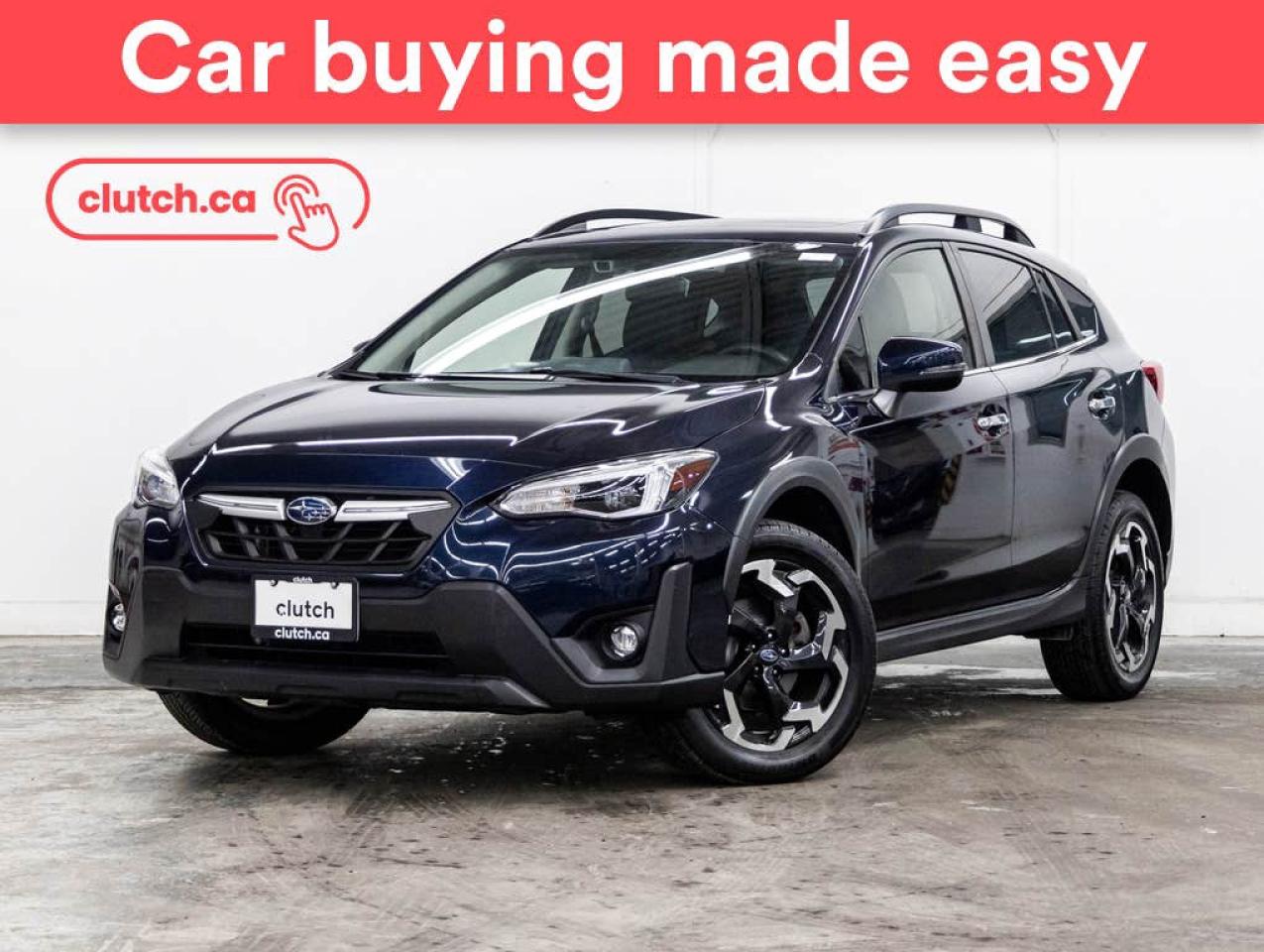 Used 2021 Subaru XV Crosstrek Limited AWD w/Apple Carplay & Android Auto, Heated Front Seats, Backup Cam for sale in Toronto, ON