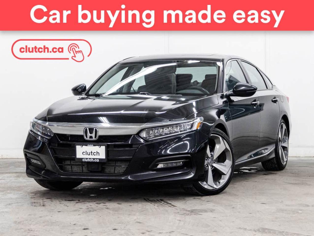 Used 2018 Honda Accord Touring w/ Apple CarPlay & Android Auto, Power Moonroof, Nav for sale in Toronto, ON