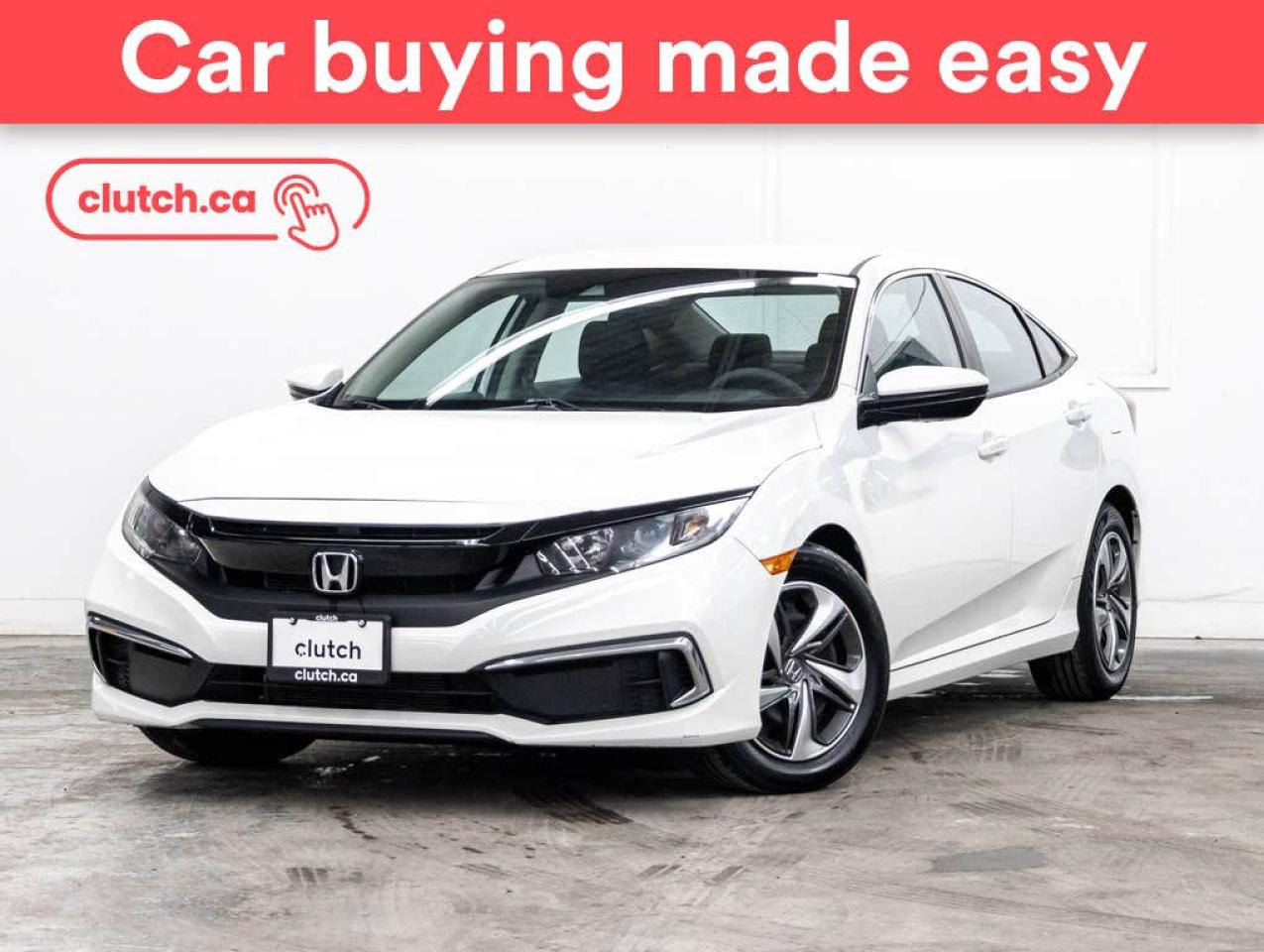Used 2019 Honda Civic LX w/ Apple CarPlay & Android Auto, Rearview Cam, Climate Control for sale in Toronto, ON