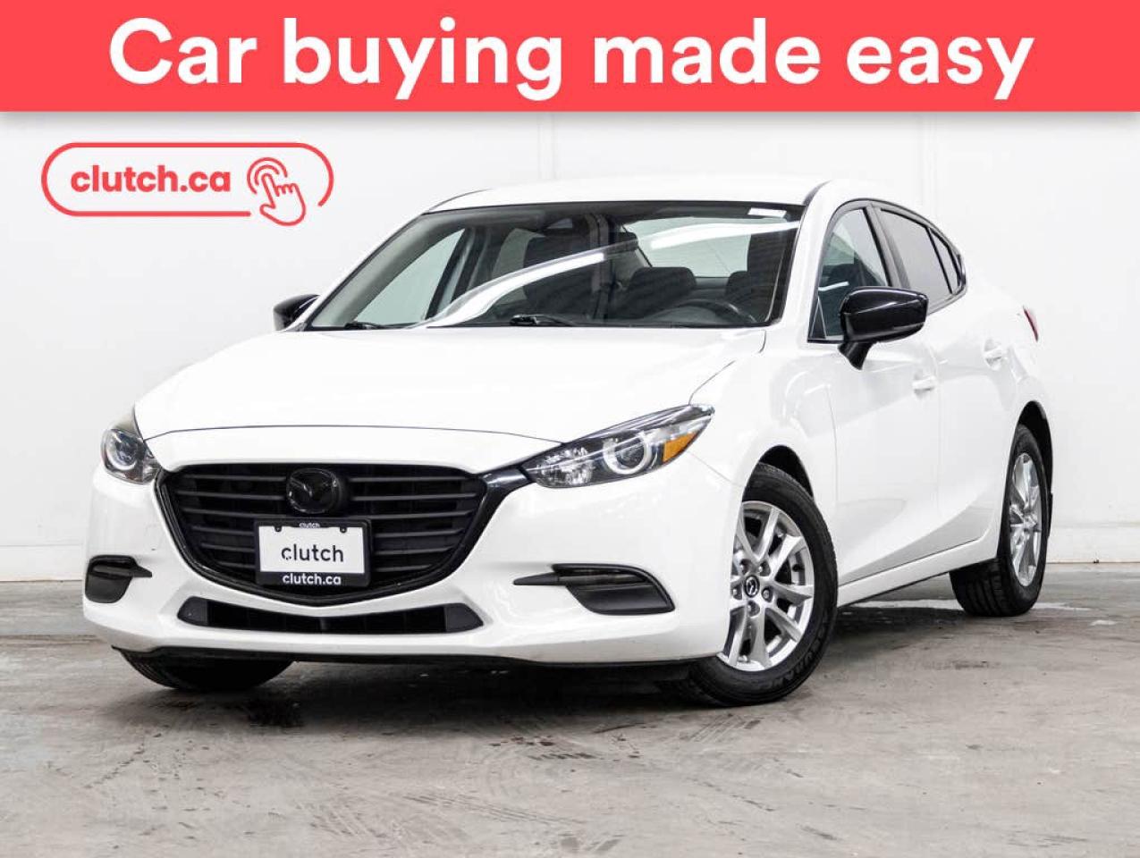 Used 2018 Mazda MAZDA3 GS w/ Push Button Start, Rearview Cam, Climate Control for sale in Toronto, ON