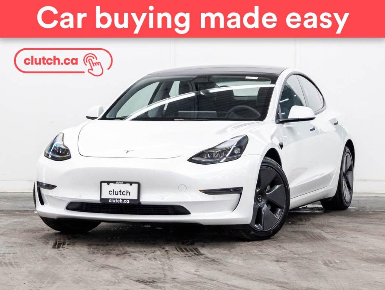 Used 2021 Tesla Model 3 Standard Range Plus w/ Heated Front Seats, Navigation, Bluetooth for sale in Toronto, ON