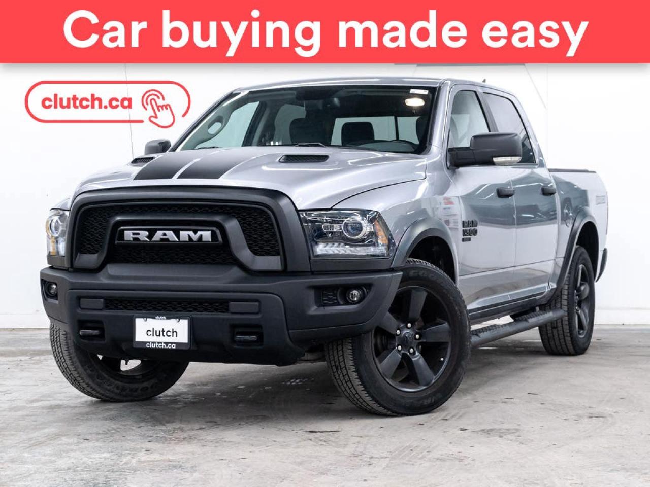 Used 2020 RAM 1500 Classic Warlock Crew Cab 4x4 w/Apple CarPlay, Cruise Control, Rearview Cam for sale in Toronto, ON