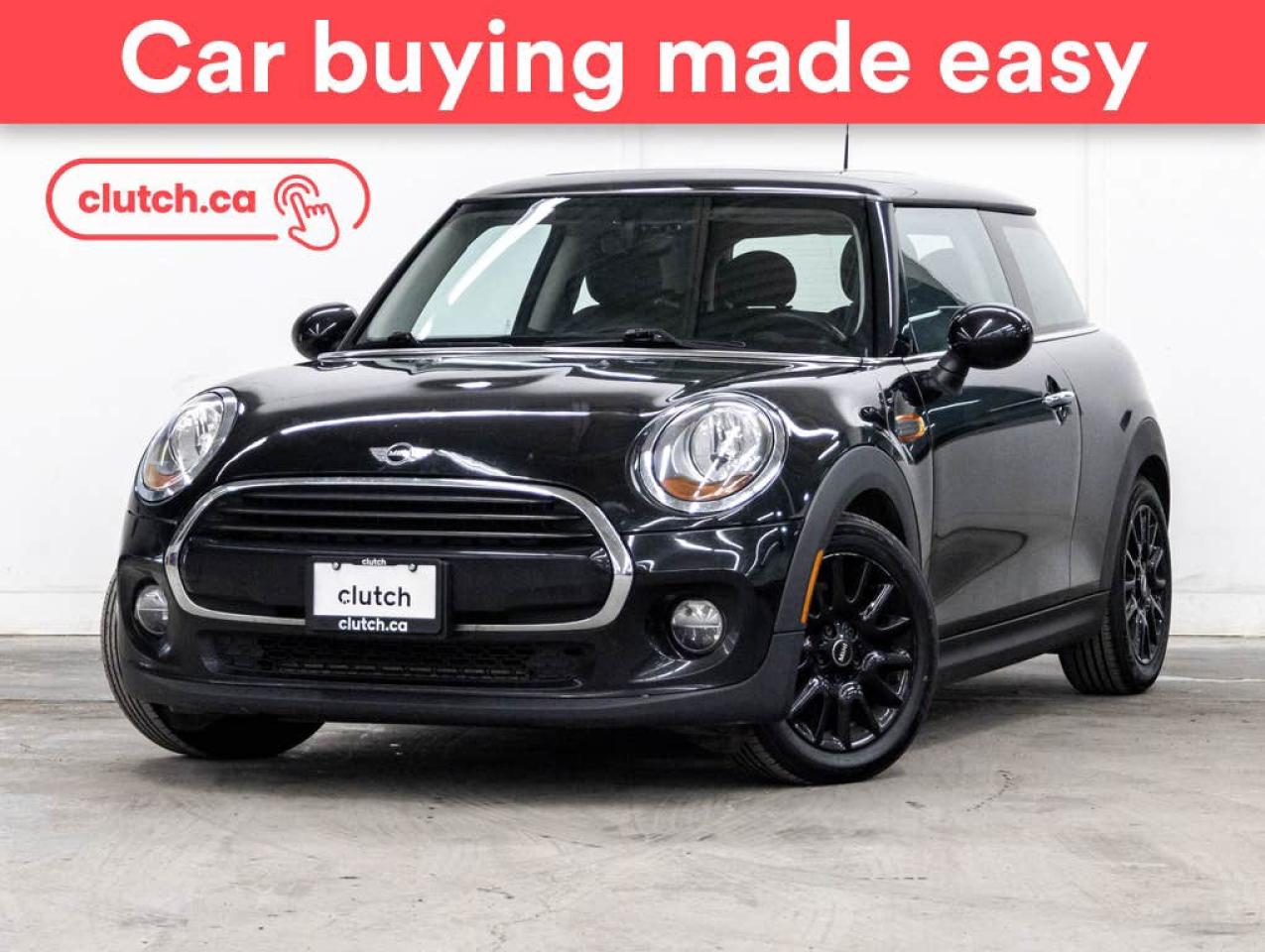 Used 2016 MINI 3 Door Cooper w/ Push Button Start, Climate Control, Sunroof for sale in Toronto, ON