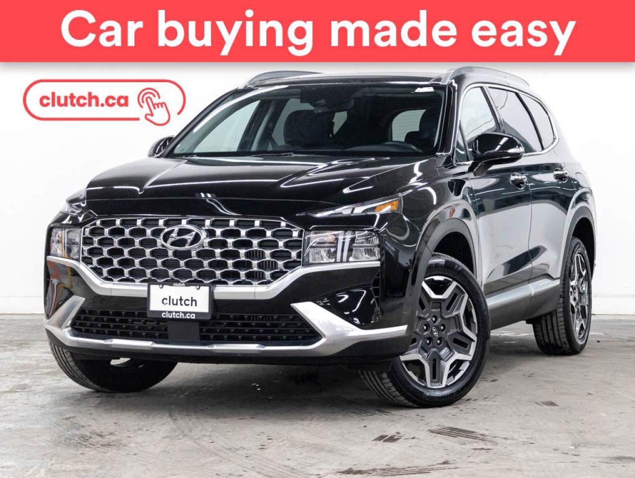 Used 2023 Hyundai Santa Fe Hybrid Luxury AWD w/Apple CarPlay & Android Auto, Heated Front Seats, Backup Cam for sale in Toronto, ON
