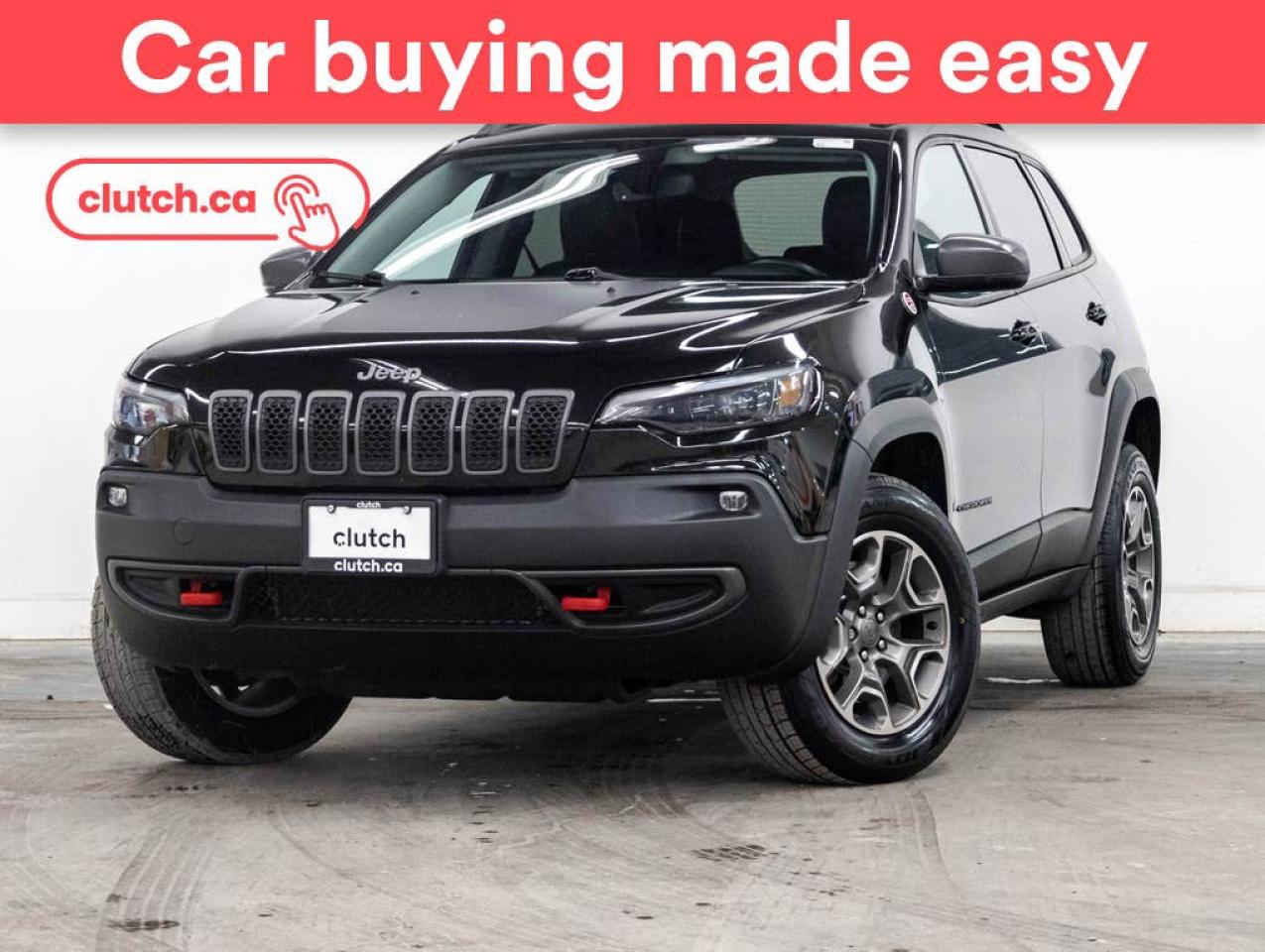Used 2021 Jeep Cherokee TrailHawk Elite 4x4 w/ Front Heated Seats, Dual Zone Climate Control, Backup Cam for sale in Toronto, ON