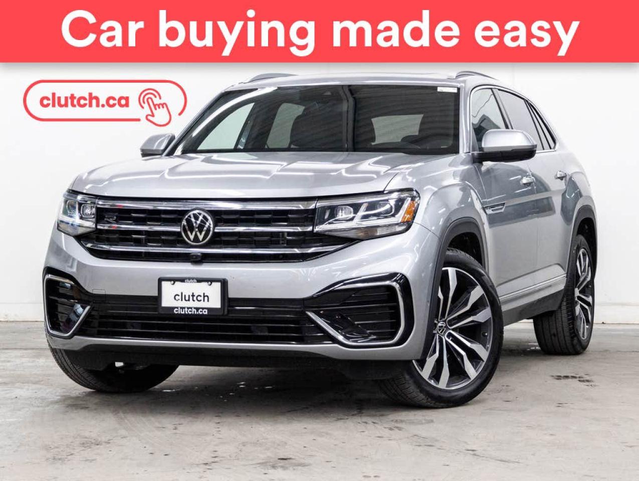 Used 2021 Volkswagen Atlas Cross Sport Execline AWD w/ R - Line Pkg w/ Apple CarPlay & Android Auto, Panoramic Moonroof, 360 Cam for sale in Toronto, ON