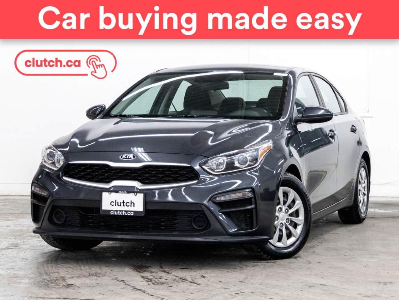 Used 2020 Kia Forte LX w/ Apple CarPlay & Android Auto, Rearview Cam, Climate Control for sale in Toronto, ON