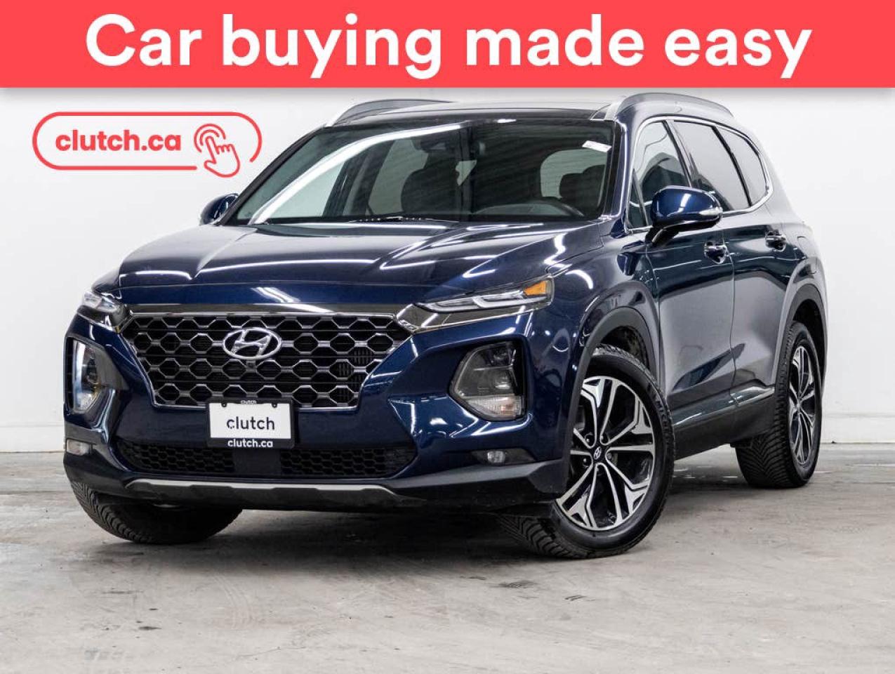 Used 2020 Hyundai Santa Fe Ultimate AWD w/ Apple CarPlay & Android Auto, Panoramic Moonroof, 360 Cam for sale in Toronto, ON