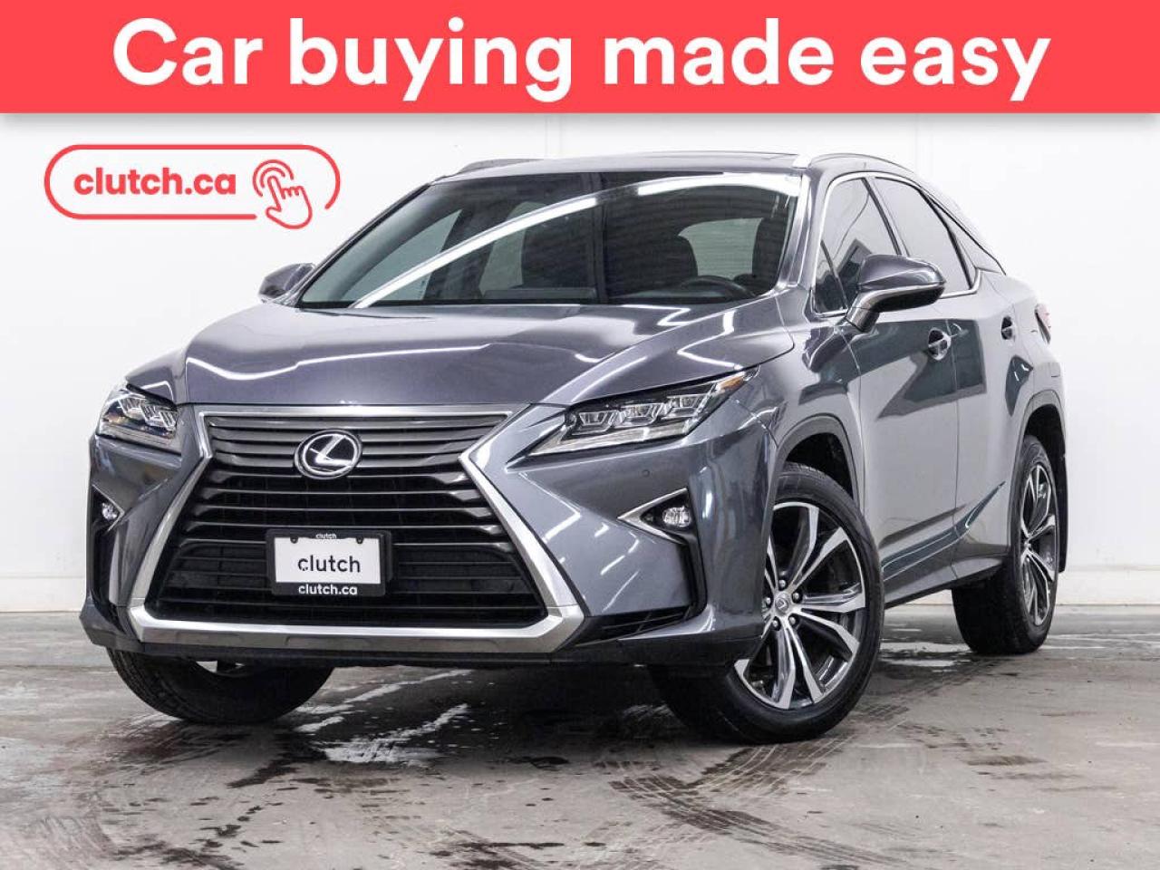 Used 2016 Lexus RX 350 AWD w/ Luxury Pkg w/ Nav, Power Moonroof, Heated Steering Wheel for sale in Toronto, ON