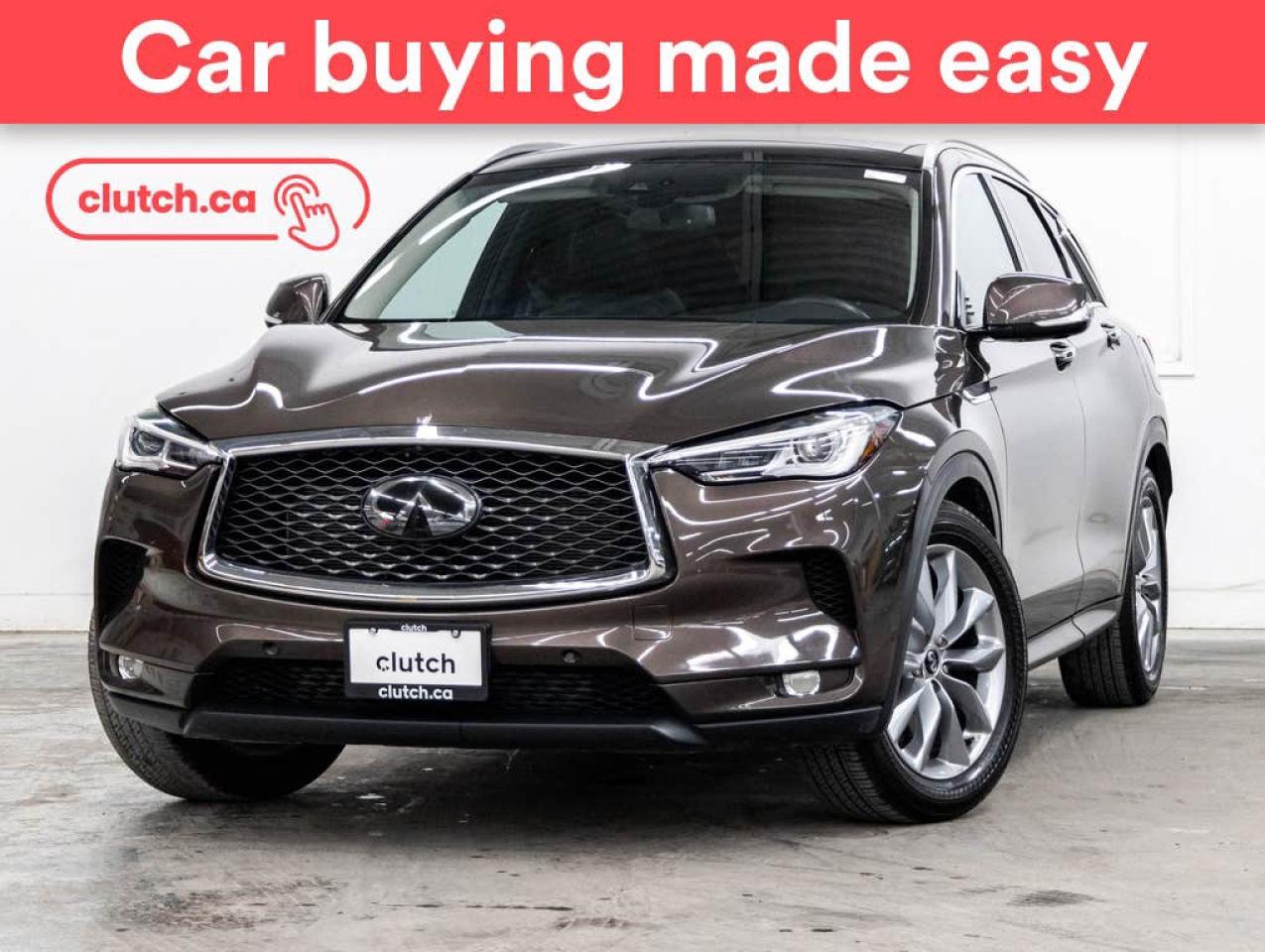 Used 2019 Infiniti QX50 Essential AWD w/ Panoramic Moonroof, Nav, 360 Cam for sale in Toronto, ON
