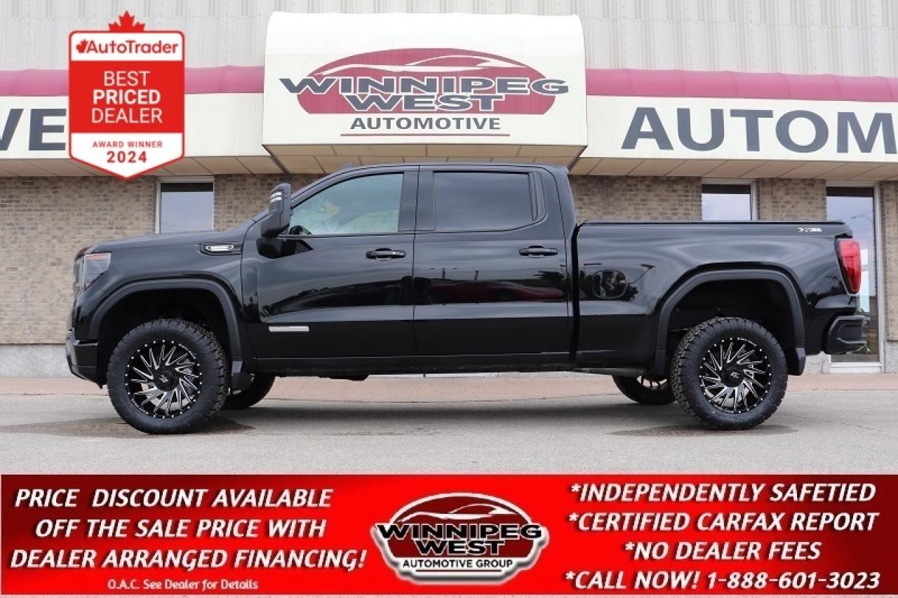 Used 2024 GMC Sierra 1500 ELEVATION X31 OFF RD  4X4 DURAMAX LOADED/LIFTED for sale in Headingley, MB