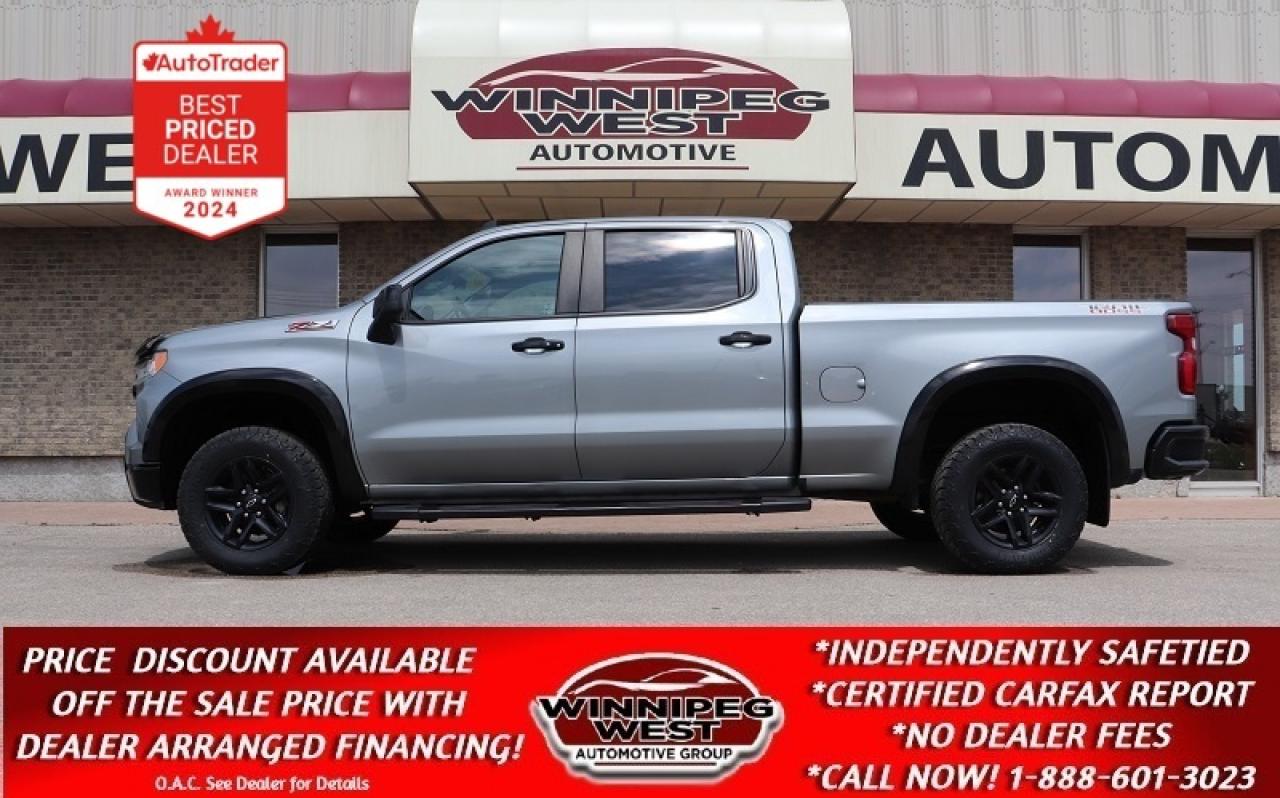 Used 2023 Chevrolet Silverado 1500 LT2 TRAIL BOSS Z71 OFF RD 4X4, LOADED/SHARP/6.5FT! for sale in Headingley, MB