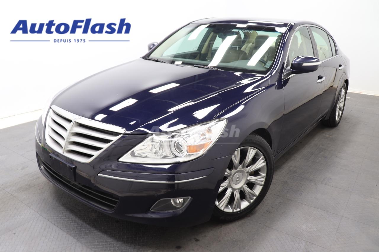 Used 2011 Hyundai Genesis Sedan 3.8L V6, CAMERA, BLUETOOTH, SIEGES CHAUFF, CUIR for sale in Saint-Hubert, QC