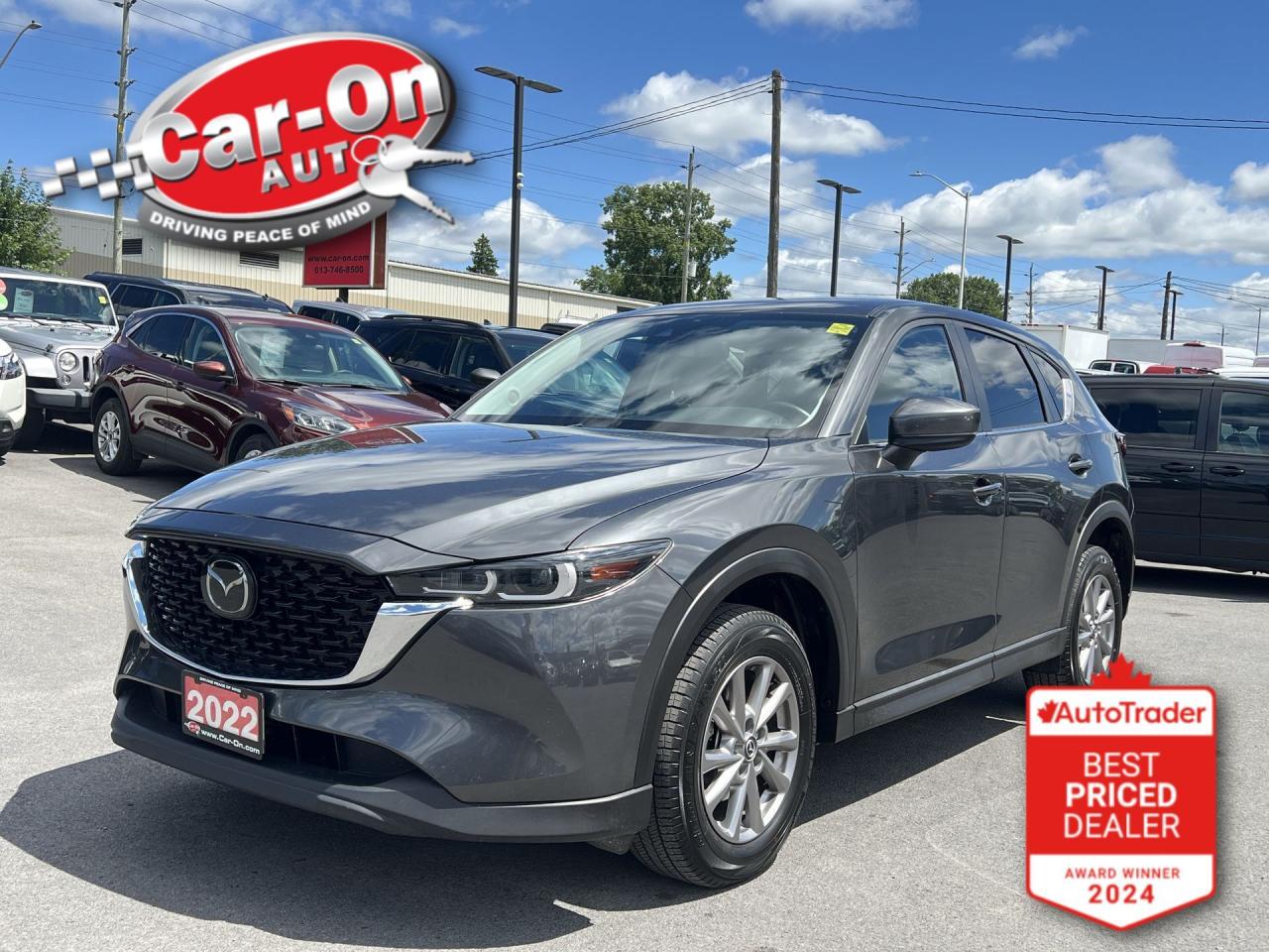 Used 2022 Mazda CX-5 GS AWD| HTD LEATHER| CARPLAY| ALLOYS| REAR CAM for sale in Ottawa, ON