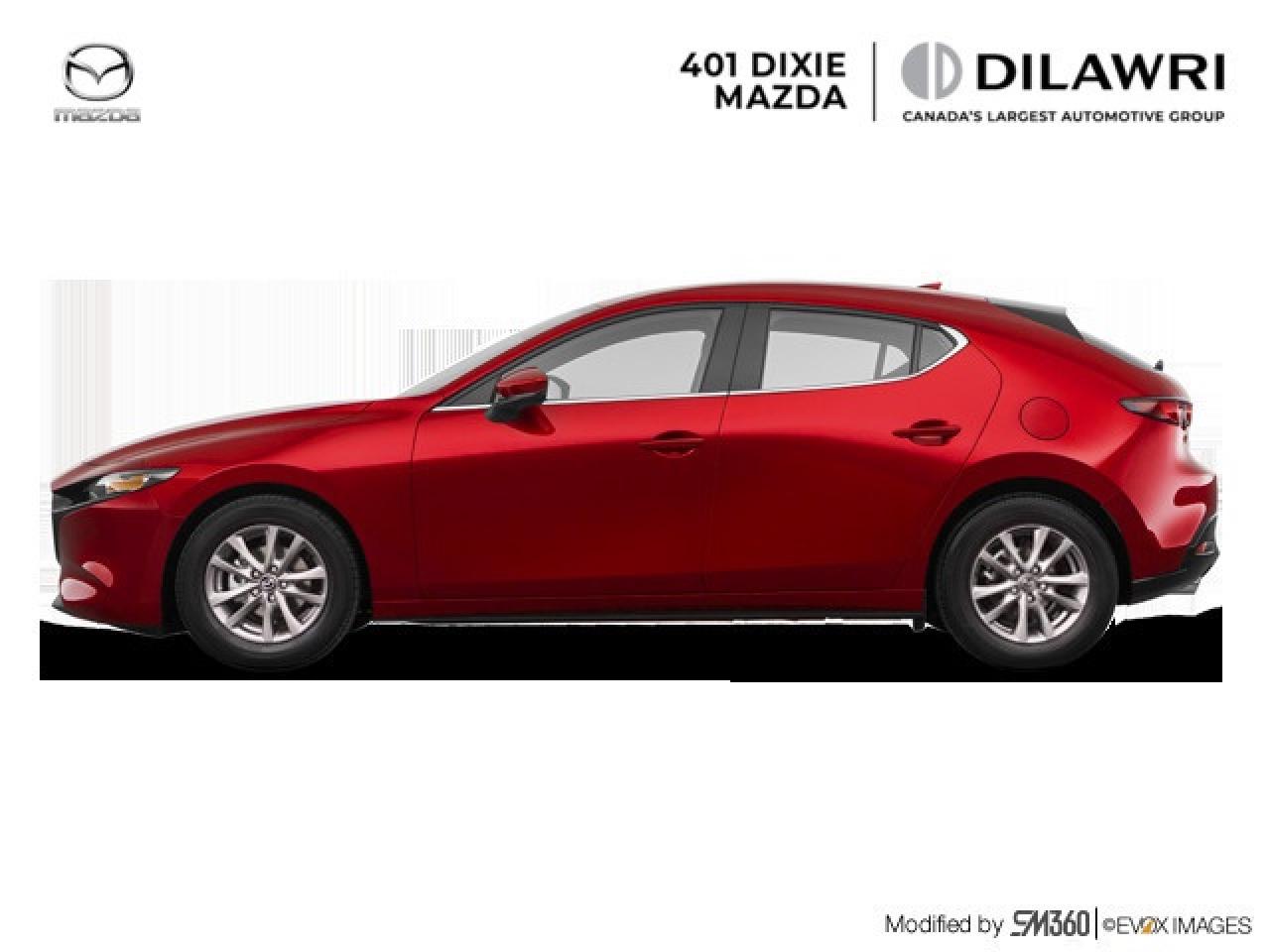 Discover the perfect balance of sporty design, advanced technology, and everyday practicality with the 2020 Mazda3 Sport GS. Powered by a responsive 2.5L Skyactiv-G engine paired with a 6-speed automatic transmission and G-Vectoring Control Plus, this hatchback delivers a smooth and engaging driving experience. The GS trim offers great comfort and convenience features, including heated front seats, a heated leather-wrapped steering wheel, dual-zone automatic climate control, and premium cloth upholstery. Stay connected on the go with an 8.8 infotainment display, Apple CarPlay and Android Auto integration, and Mazda Connect with voice command functionality. Safety is a priority, with standard features like Blind Spot Monitoring, Rear Cross Traffic Alert, Advanced Smart City Brake Support, and a rearview camera. With its sleek exterior, refined interior, and versatile hatchback design, the 2020 Mazda3 Sport GS is the ideal companion for both city driving and weekend adventures.



___________________________________________________________________________________________________________

Experience worry-free car ownership when you purchase a Dilawri Certified Pre-Owned Vehicle from 401 Dixie Mazda, you will be entitled to exclusive benefits such as...

105 point safety and quality inspection.

Inspected and serviced by factory-trained technicians.

3 days or 300km exchange policy **

Powertrain Warranty 90 days or 3000km**

Complimentary roadside assistance for 1 year up to 50kms 

___________________________________________________________________________________________________________

401 Dixie Mazda has been proudly serving in Mississauga, Brampton, Oakville, Milton, Burlington, Hamilton, Guelph, Kitchener, Waterloo, Newmarket, Aurora, Barrie, Scarborough, Markham, Richmond hill, Toronto, Ajax, Pickering, Oshawa and Windsor through the Dilawri Group. No hidden costs or fees.

___________________________________________________________________________________________________________

Privately owned and operated by the Dilawri family since 1985, Dilawri continues to build on a history of excellence as Canadas largest automotive group. The companys network represents 37 of the worlds most beloved automotive brands at 80 franchised dealerships in Canada and the US. Dilawri is a 2023 winner of the Canadas Best Managed Companies program, which recognizes excellence in private Canadian-owned companies.


Dilawri is proud to offer exceptional products and services, delivered by our more than 3,500 employees. We are committed to leadership in business as well as in the communities we serve. Since 2002, the Dilawri Foundation has contributed millions of dollars to a wide range of charitable causes.


While we make every effort to provide you with two keys for all our pre-owned vehicles. However, unless otherwise specified in your purchase agreement.


Price online reflects a $1000 Finance Credit applied. Cash Price will differ.