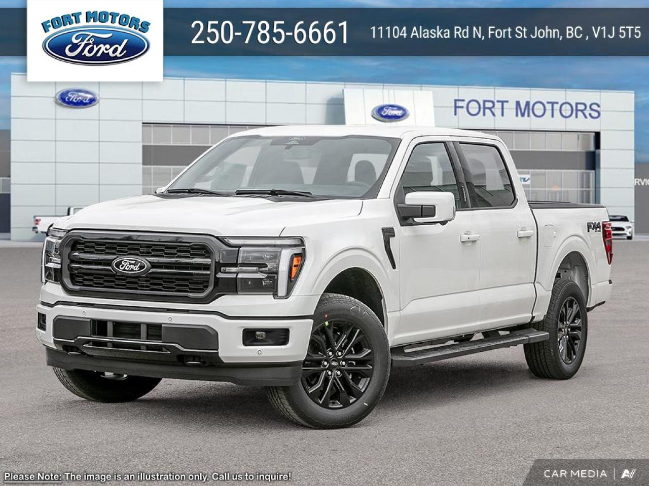 New 2025 Ford F-150 LARIAT® for sale in Fort St John, BC