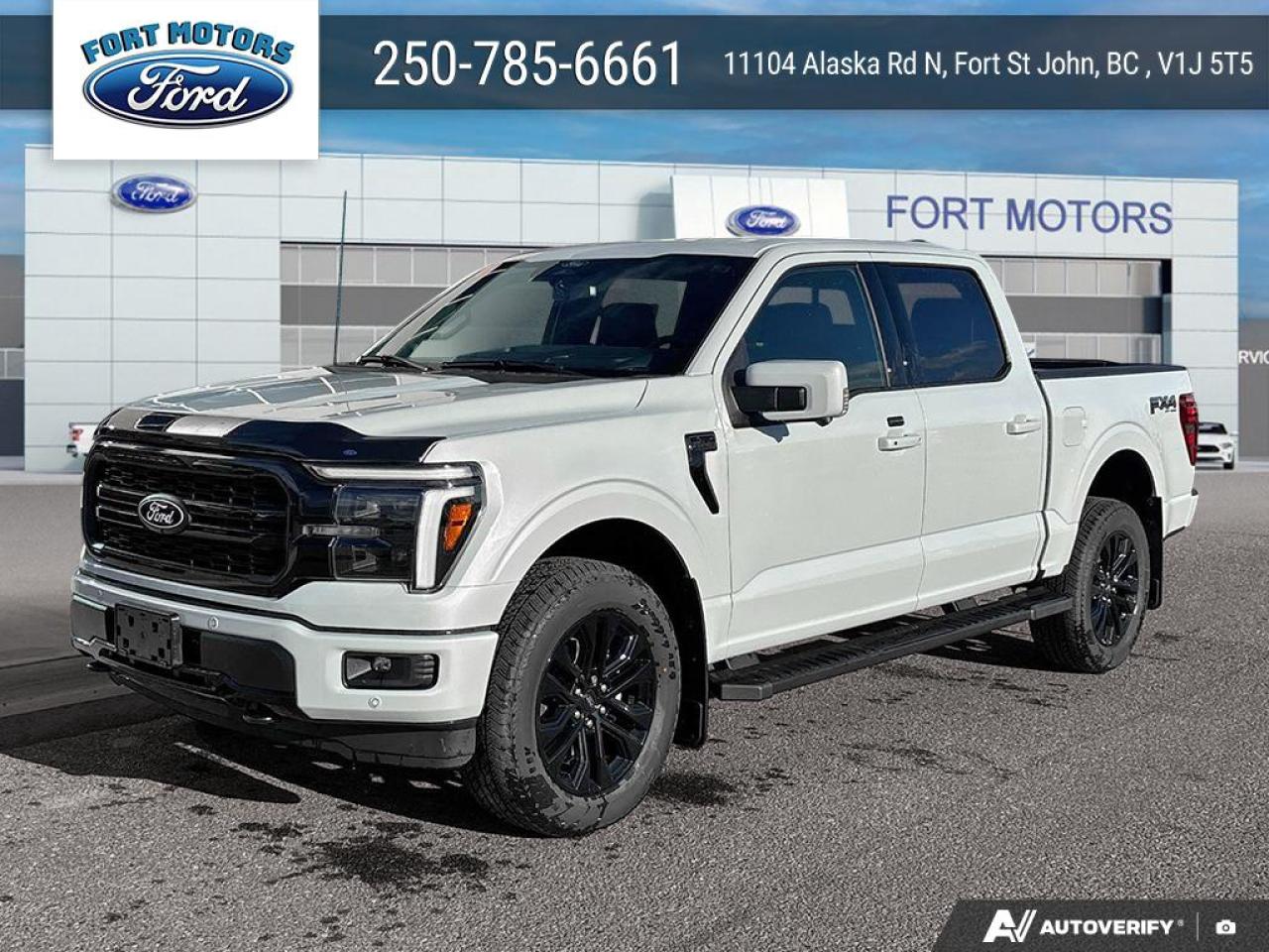 New 2025 Ford F-150 LARIAT® for sale in Fort St John, BC
