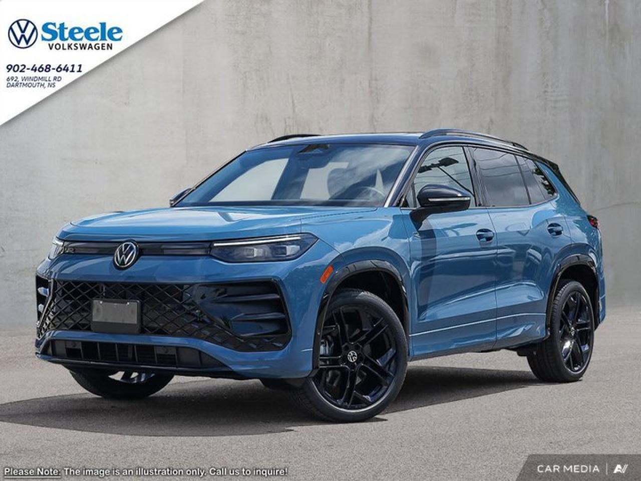 New 2025 Volkswagen Tiguan Comfortline R-Line Black Edition for sale in Dartmouth, NS